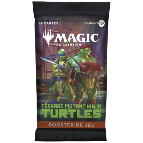 Booster Tortues Ninja Magic FR – 14 cartes TMNT
